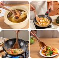 thumbnail image 3 of Juego de utensilios BOKALAKA, cucharas navideñas de madera para cocinar, 10 unidades, 3 of 5