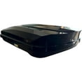 thumbnail image 3 of Black Horse Rooftop Cargo Carrier ABS + PMMA Hard Shell, 14 Cubic Feet Waterproof Car Roof Cargo Carrier Box w/Dual Side Opening, Security Key,165lbs Capacity,for 30" to 80" Wide Crossbar Rack, 3 of 14
