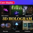 thumbnail image 5 of Hologram Fan,16.5 Inch 3D Hologram Projector Advertising Display with 1.2 Inches Thick, 700 Video Library and 224 LED for Business Store Signs,Bar,Casino,Party,halloween, 5 of 6