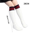 thumbnail image 3 of Sonducket Calcetines de tubo medio Transpirable Algodón puro Buena retención de calor Medias Diseño de rayas Absorbente de sudor para niños Medias tipo 25 Sonducket AP009517-25, 3 of 6