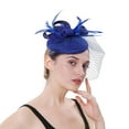 thumbnail image 5 of LULULION ABS Polyester Mesh Fascinator Hat for Elegant Banquet Headdress, 5 of 5