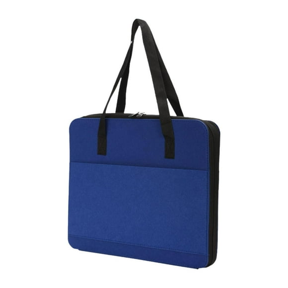 Lipstore Toy Car Organizer Case 52 Slots Felt Carrier for Kids Model Cars Collectible Blue