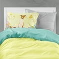 thumbnail image 2 of Carolines Treasures BB6099PILLOWCASE Easter Eggs Whippet Fabric Standard Pillowcase Standard multicolor, 2 of 2