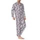 thumbnail image 2 of Fotbe Baby Cow Pijama de Hombre con Estampado de Manga Larga, Conjunto de 2 Piezas, Ropa de Dormir Suave y Cómoda con Bolsillos-XX-Large, 2 of 7