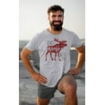 thumbnail image 3 of Old Glory Mens Autumn Don't Moose with Me Short Sleeve Graphic T Shirt, 3 of 6