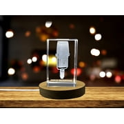 A Faceted Crystal Ribbon Microphone - Homage to Vintage Studio Craft