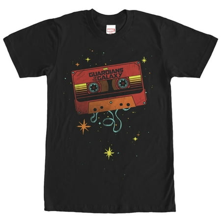 Black Mix Apparel - Marvel Men's Guardians of the Galaxy Awesome Mix Tape T-Shirt