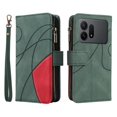 thumbnail image 2 of YEYKX Zipper Wallet Folio Case for Samsung Galaxy S27 Ultra 5G, 9 Card Slots, Magnetic Closure PU Leather Cover with Wrist Strap,Green,For Galaxy S27 Ultra 5G, 2 of 9