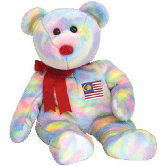 Ty Beanie Buddies Wirabear the Malaysian Bear Plush 2002