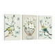 thumbnail image 1 of Cuadro Decorativo Tríptico Vertical Pájaros Con Flores Canvas Revolution  Set De 3 Cuadros 30x45 cm, 1 of 5