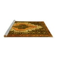 thumbnail image 2 of Ahgly Company Machine Washable Indoor Round Persian Yellow Traditional Area Rugs, 6' Round, 2 of 4