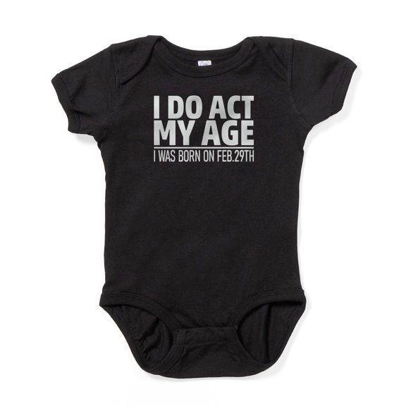 CafePress - Leap Year Body Suit - Cute Infant Bodysuit Baby Romper - Size Newborn - 24 Months