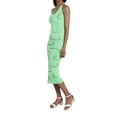 thumbnail image 3 of Nituyy Robe Ajustée Sans Manches à Imprimé Géométrique Col en U Tricotée, 3 of 9