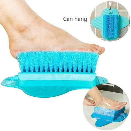 Sea Minerals Foot Scrub - Exfoliator Foot Callus Removing Exfoliating Brush Shower Bath Blossom Foot Scrub Brush Foot Scrubber Cleaner Washer Foot Massage Brush (Random Color)