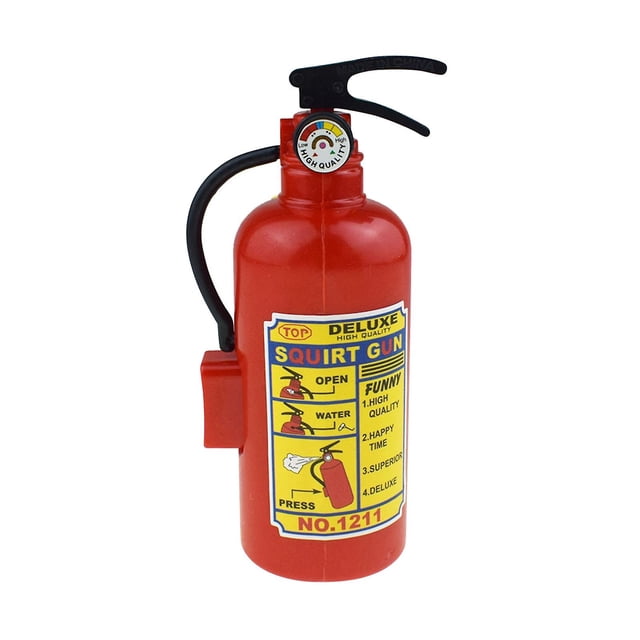 Extintor de incendios, rociador de agua, juguete, aerosol de agua, juego al aire libre
