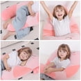 thumbnail image 2 of Almohada corporal Midan en forma de U, larga, de felpa Axolotl, 120 x 60 cm, para niños, 2 of 9