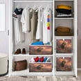 thumbnail image 6 of Foldable Fabric Storage Bin Home Cubes Clothing Organizer Bins Large Collapsible Box Basket for Home Organizer Majestic Powerful Lion, 6 of 7