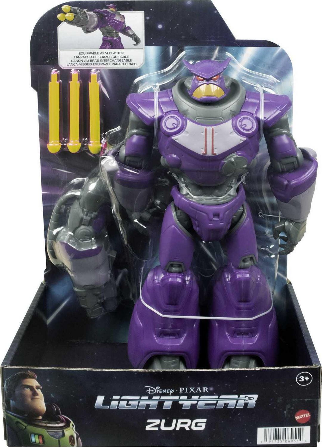 Disney Pixar Lightyear Zurg Figure