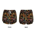 thumbnail image 5 of Lsque Sunflower Rooster Printed Women's Running Shorts with Liner Pockets,Elastic Quick Dry Workout Athletic Gym Yoga Shorts,Womens High Waist Shorts-Medium, 5 of 9
