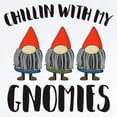 thumbnail image 2 of CafePress - Chillin With My Gnomies Baby Light Bodysuit - Baby Light Bodysuit, Size Newborn - 24 Months, 2 of 4