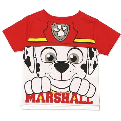 Kids Paw Patrol Marshall Costume Tee Shirt Toddler 7NW6358 in Cameroon at XAF 21858 Rating 5