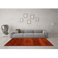 thumbnail image 3 of Ahgly Company Indoor Rectangle Abstract Yellow Contemporary Area Rugs, 2' x 3', 3 of 4