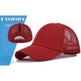 thumbnail image 2 of Sonducket Gorra De Béisbol Con Estilo De Algodón Con Correa Ajustable - Protección Solar Y Gorra De Béisbol Transpirable Mujer Sombreros CC636-11blanco, 2 of 6