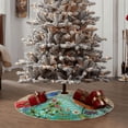 thumbnail image 6 of Bingfone Christmas Tree Skirt Mat Christmas Decoration Interior 30"-Colorful Plants And Insects, 6 of 8