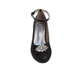 thumbnail image 4 of Badgley Mischka Girls Low Heeled Dress Pumps. (Little Kids Big Kids)Black, Size: 2, 4 of 6