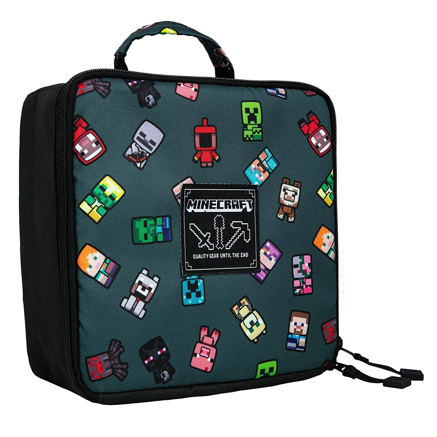 Minecraft Bobble Mobs Insulated Kids Lunch Box 8.5"