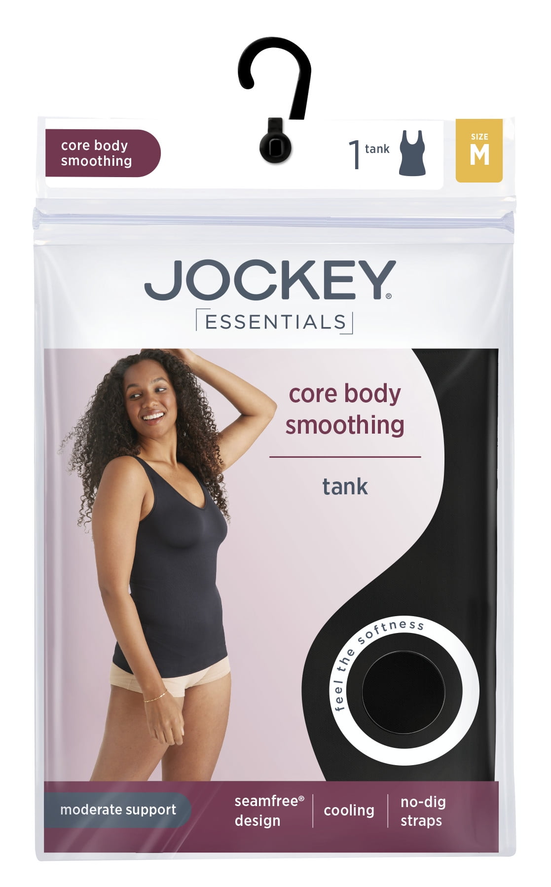 Jockey Essentials Women's Slimming Tank, Everyday Shapewear, Body Slimming Top, Compression Tank, Sizes Small-4XL