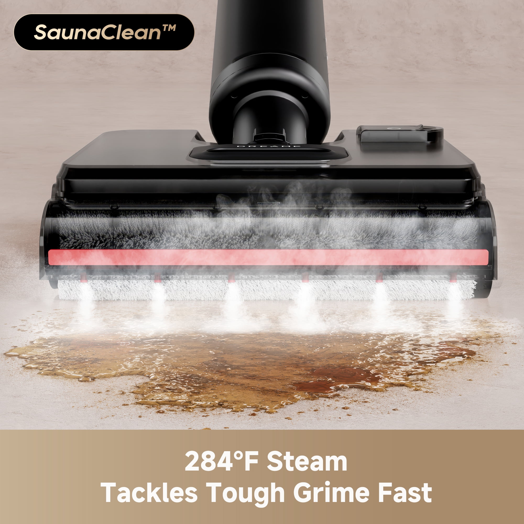Dreame G10 SteamVac Corded Wet Dry Vacuum Mop with Steam Wash for Hard Floors