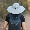 thumbnail image 5 of Lilvigor Super Wide Brim Bucket Hat UPF50+ Waterproof Sun Hat for Fishing Hiking Camping, 5 of 6
