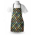thumbnail image 3 of Guitar Apron Grunge Instruments Strings Creativity Writing Songs Digital Classic Acoustic Music, Unisex Kitchen Bib Apron with Adjustable Neck for Cooking Baking Gardening, Multicolor, by Ambesonne, 3 of 3
