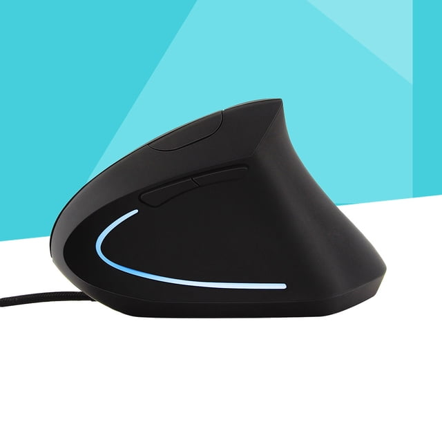LOLIPPYY 1Set Ergonomic Wired Mouse for Long Computer Use Optical Tracking Technology 12.3x6.5x8.2in