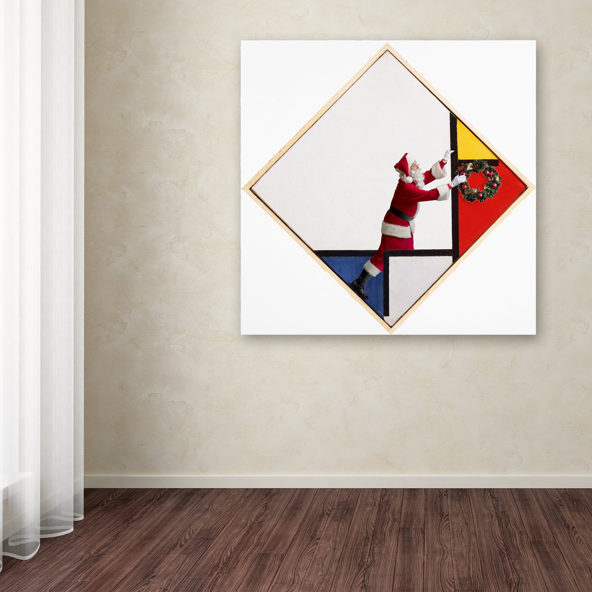 Trademark Fine Art 'Van Doesburg- Composition' Canvas Art by Ed Wheeler