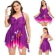 thumbnail image 2 of Traje de baño dividido de color degradado de talla grande para mujer Bikini Ropa de playa Traje de baño OAVQHLG3B Store lin121212, 2 of 4