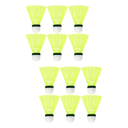 Sport Goods Playing Shuttlecocks for Badminton Birdies Cork Durable Set Child 12 Pcs