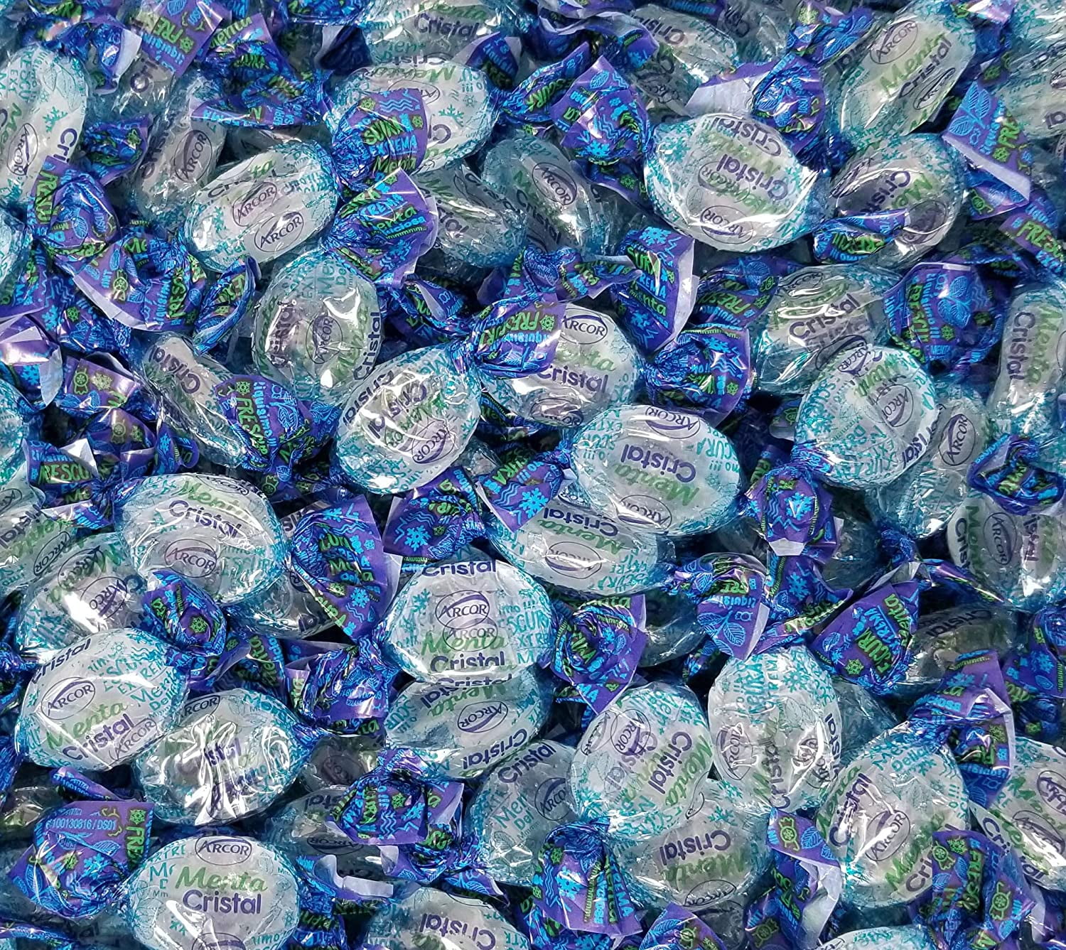 Arcor Mint Crystal Bon Bons Hard Candy After Dinner Mints Bulk 2