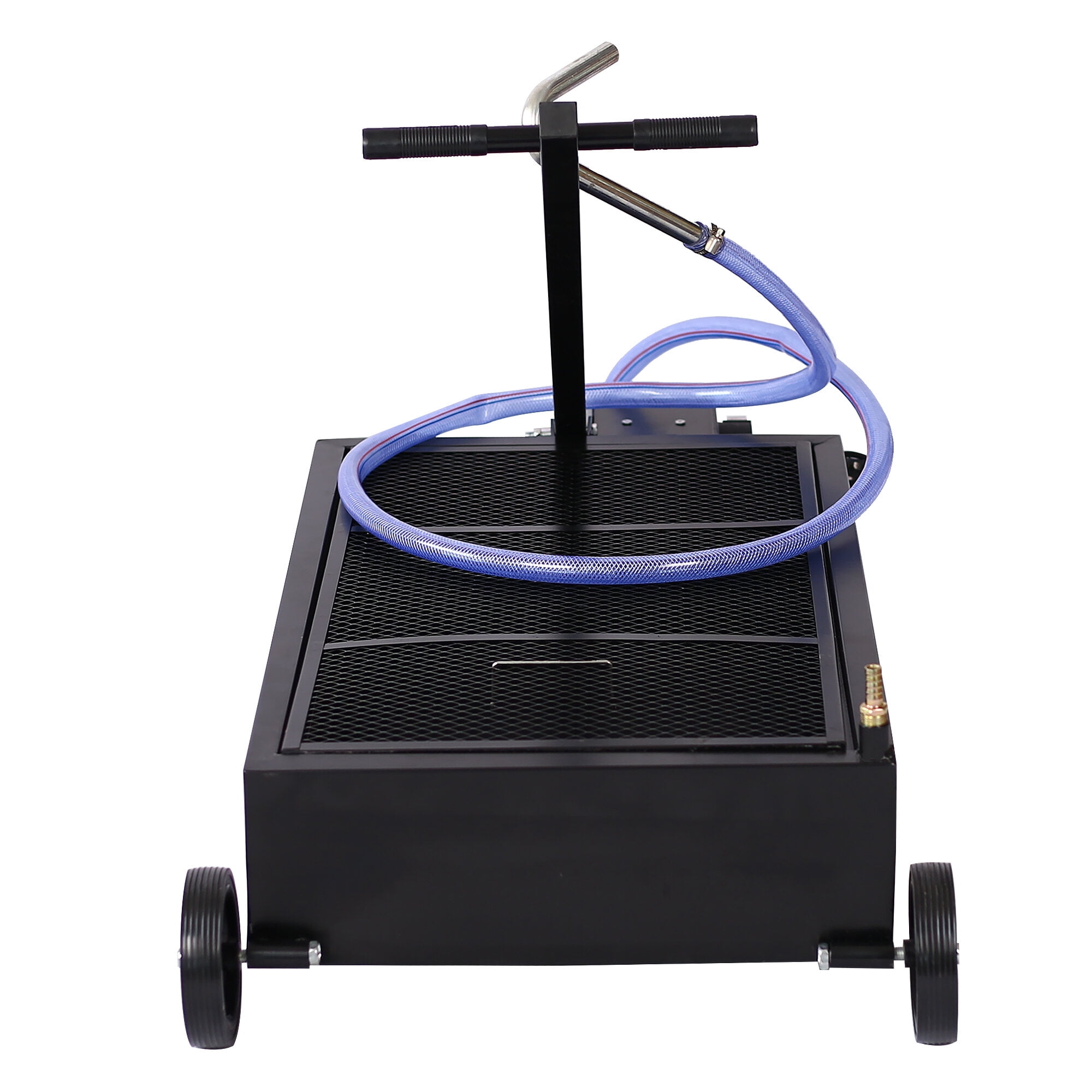 25 gallon low profile oil drainer ,with electric pump,