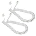 thumbnail image 2 of 4 Pcs Phone Cord for Landline Telephone Spring Spiral Phones Coiled Cords High Elasticity White Copper Pvc, 2 of 6