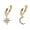 #6, variant on 925 Silver Sun Moon Star Dangle Drop Earrings Women Wedding Party Jewelry Gifts-#14