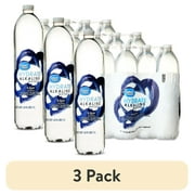 (3 pack) Great Value Hydrate Alkaline Water Bottles, 33.8 fl oz, 12 Count
