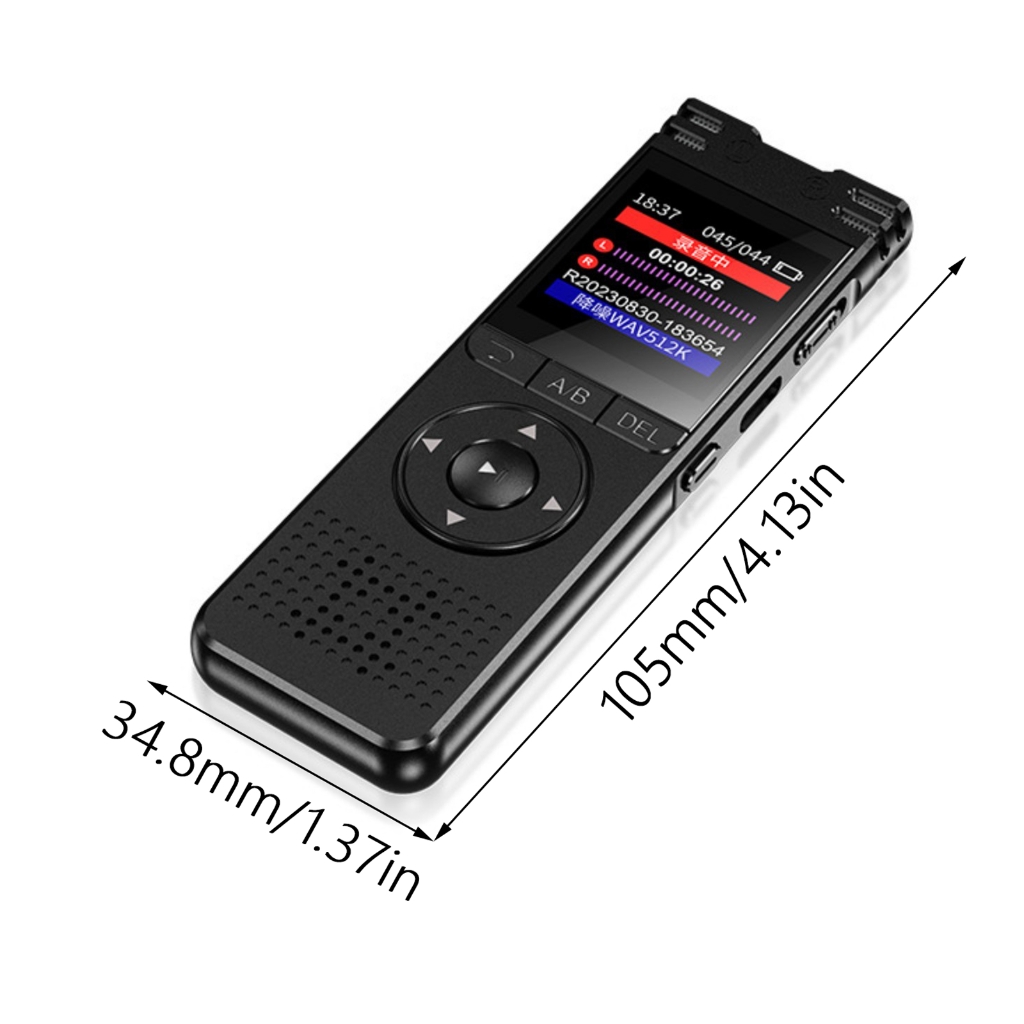 AOOOWER Long Battery 32GB 64GB Digital Voice Recorders, Clear Video Capture for Meetings Lectures