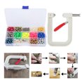 thumbnail image 4 of Colorful Beads, Precise Installation Convenient Plastic DIY Bead, Practical Shoes For Clothes, 4 of 8