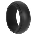 thumbnail image 4 of OULII 1Pc Mens Fashion Rings in Black Silicone Rings for Crafts Nonslip Exercise Jewelry, 4 of 8