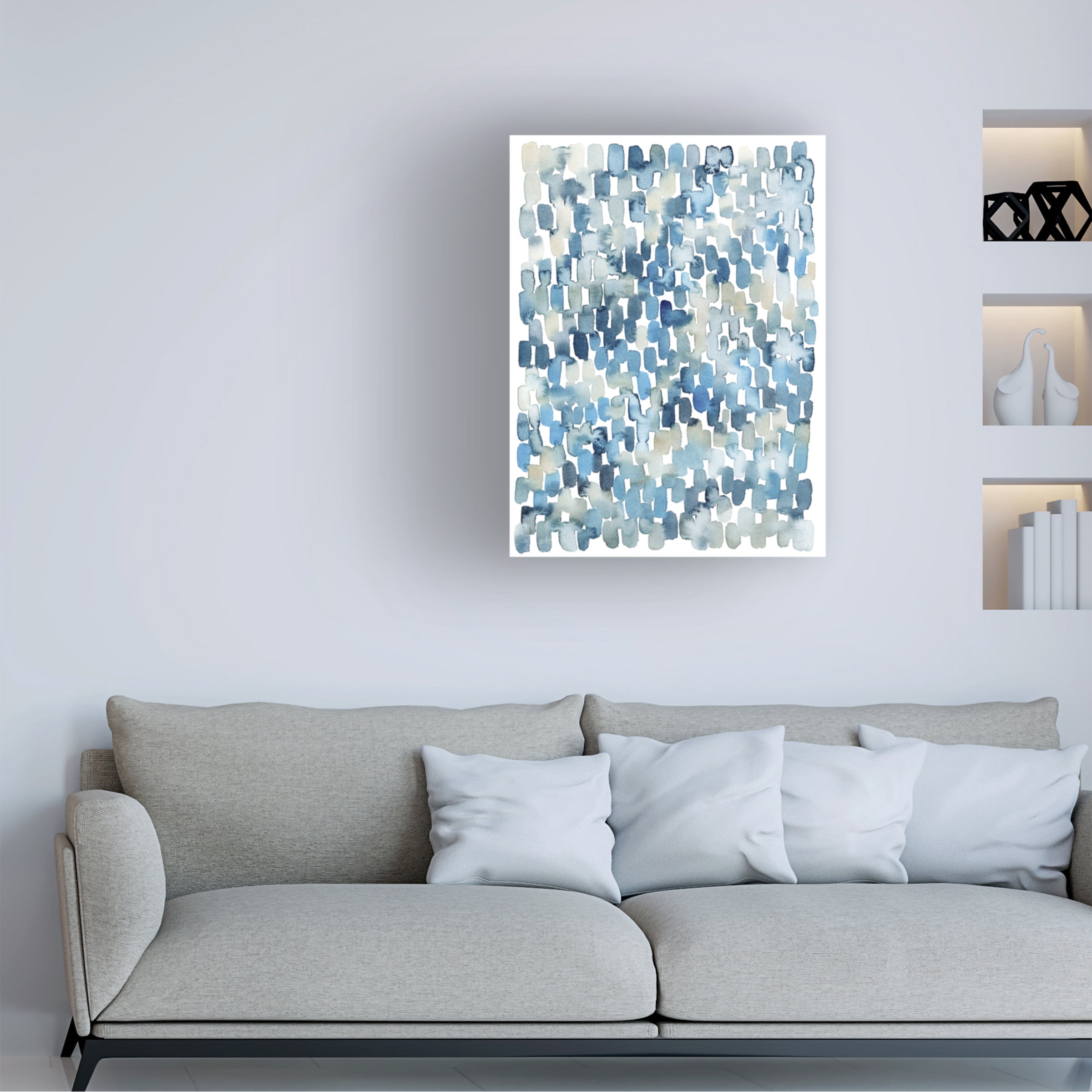 Grace Popp 'Beach Wash IV' Canvas Art