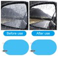 thumbnail image 1 of 4 Piezas de Película para Espejo Retrovisor de Automóvil Antiniebla, Película de Lluvia para Automóvil, Película de Protección para Espejo Retrovisor de Automóvil, Película de Lluvia para Espejo, 1 of 7