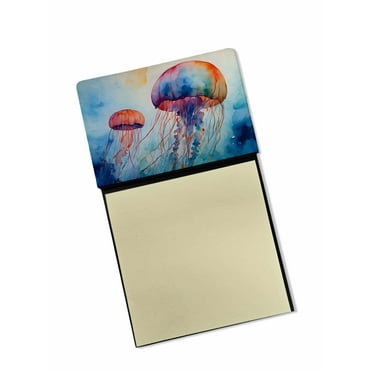 Jellyfish Sticky Note Holder 3.25 in x 5.25 in