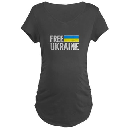 

CafePress - Support Ukraine I Stand With Ukr Maternity T Shirt - Maternity Dark T-Shirt